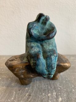 GrachtenGalerie - Carla Wiersma, Zoals samen zijn kan blauw detail 2