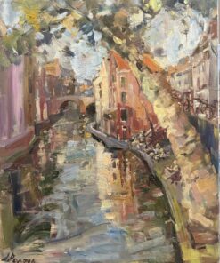 Zonnestralen aan de Oudegracht